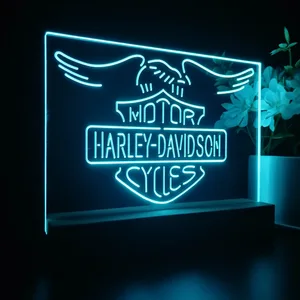 Harley Davidson Eagle 2 LED Desk Light