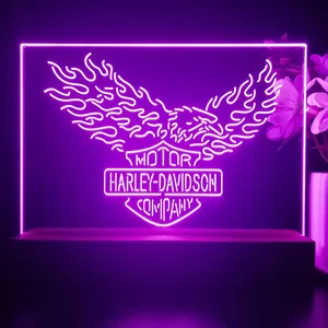 Harley Davidson Eagle 3 LED Desk Light
