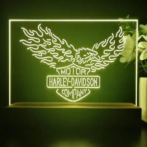 Harley Davidson Eagle 3 LED Desk Light