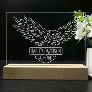 Harley Davidson Eagle 3 LED Desk Light