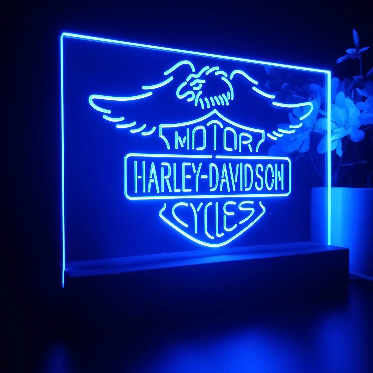 Harley Davidson Eagle LED Desk Light