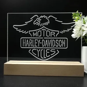 Harley Davidson Eagle LED Desk Light