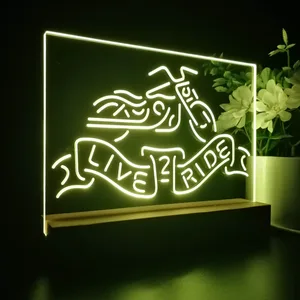 Harley Davidson Live 2 Ride Bike LED Desk Light