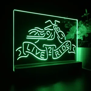 Harley Davidson Live 2 Ride Bike LED Desk Light