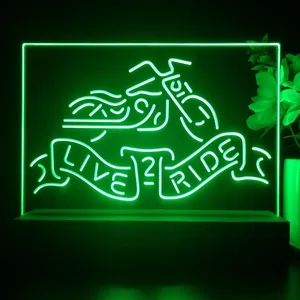 Harley Davidson Live 2 Ride Bike LED Desk Light