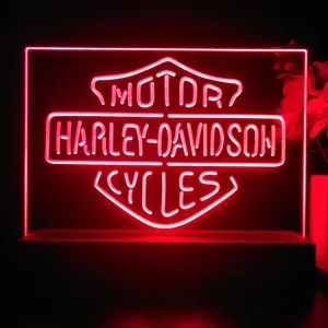 Harley Davidson Motorcycles LED Desk Light