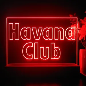 Havana Club Logo 2 LED Desk Light