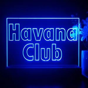 Havana Club Logo 2 LED Desk Light