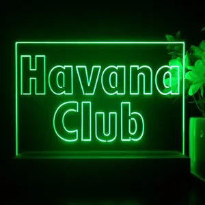 Havana Club Logo 2 LED Desk Light