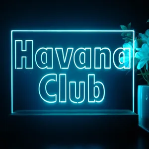 Havana Club Logo 2 LED Desk Light