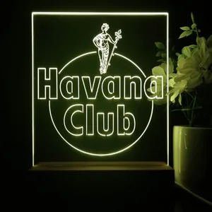 Havana Club Logo LED Desk Light