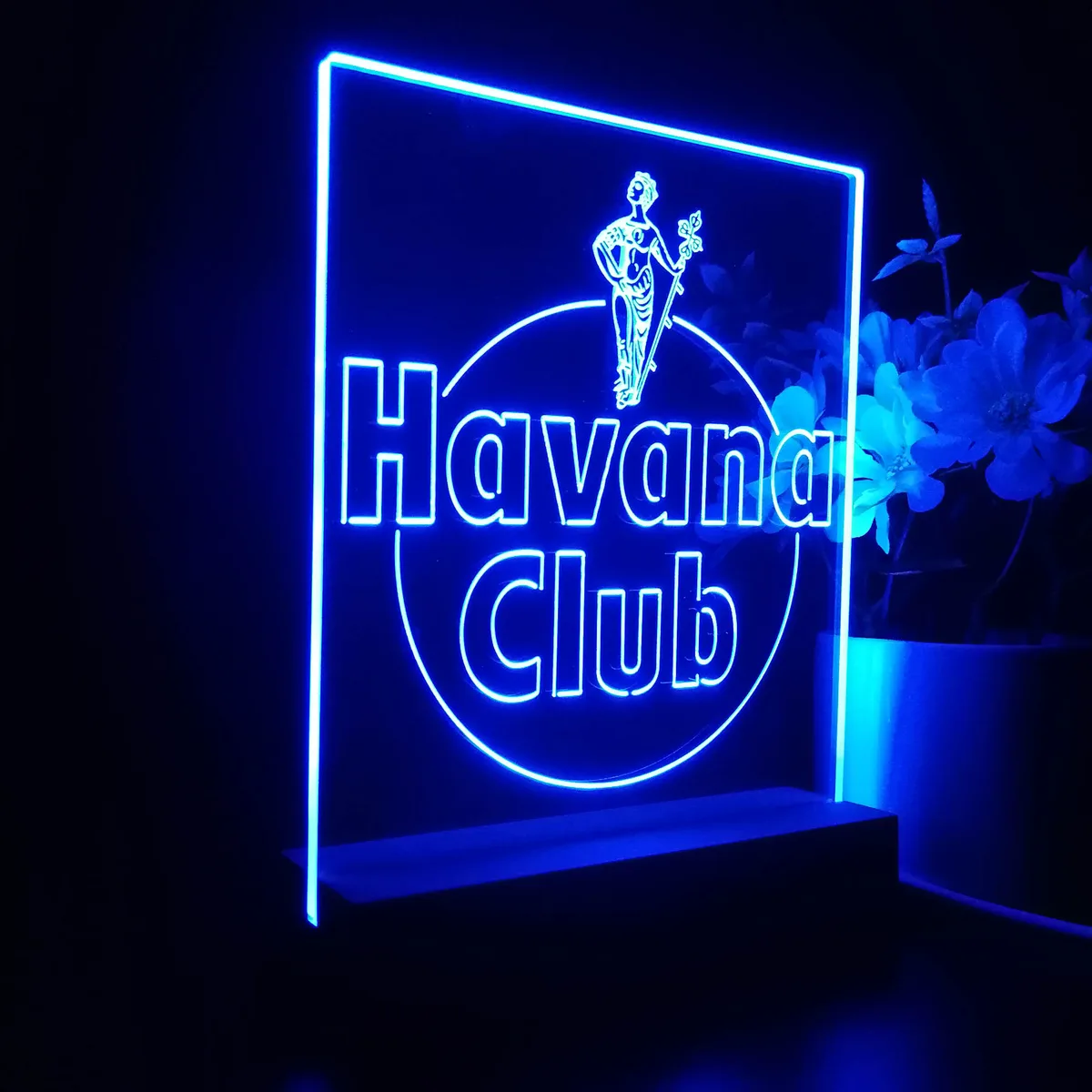 Havana Club Logo LED Desk Light