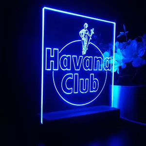 Havana Club Logo LED Desk Light