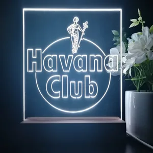 Havana Club Logo LED Desk Light