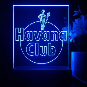 Havana Club Logo LED Desk Light