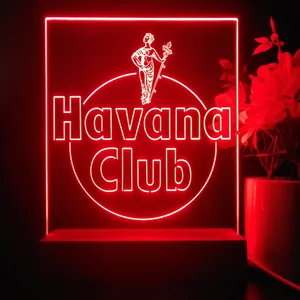Havana Club Logo LED Desk Light