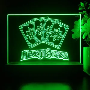 Hearthstone Cards LED Desk Light