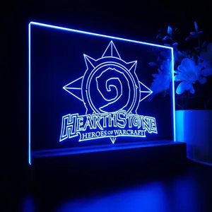 Hearthstone Heroes of Warcraft LED Desk Light