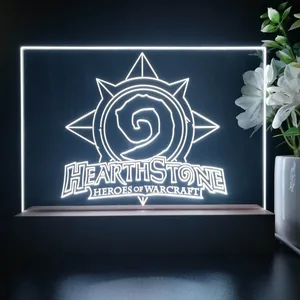 Hearthstone Heroes of Warcraft LED Desk Light