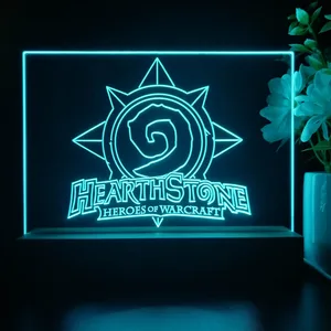 Hearthstone Heroes of Warcraft LED Desk Light