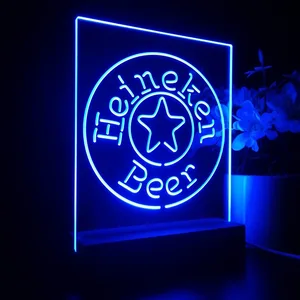 Heineken Logo 1 LED Desk Light