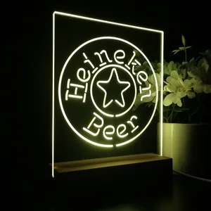 Heineken Logo 1 LED Desk Light