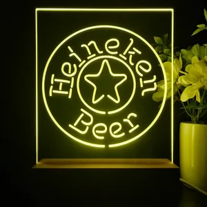 Heineken Logo 1 LED Desk Light