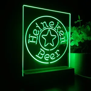 Heineken Logo 1 LED Desk Light