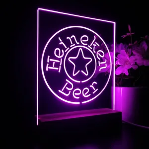 Heineken Logo 1 LED Desk Light