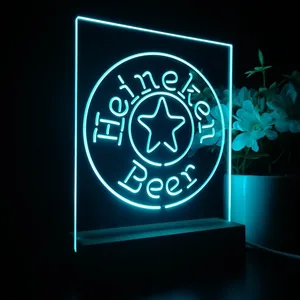 Heineken Logo 1 LED Desk Light