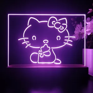 Hello Kitty Sitting LED Desk Light