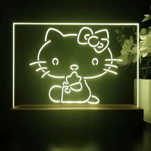 Hello Kitty Sitting LED Desk Light