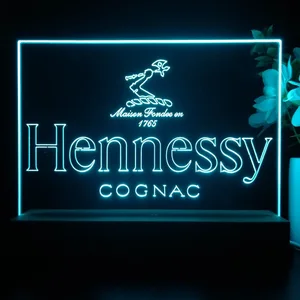 Hennessy Logo 1 LED Desk Light