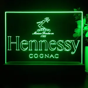 Hennessy Logo 1 LED Desk Light