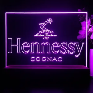 Hennessy Logo 1 LED Desk Light