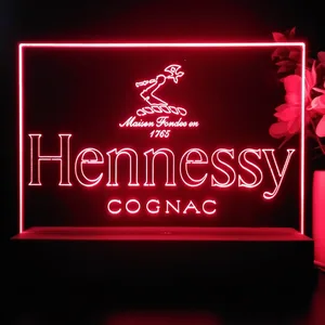 Hennessy Logo 1 LED Desk Light
