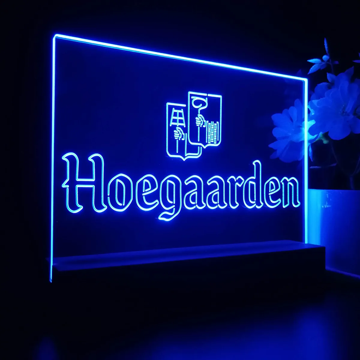 Hoegaarden Logo LED Desk Light