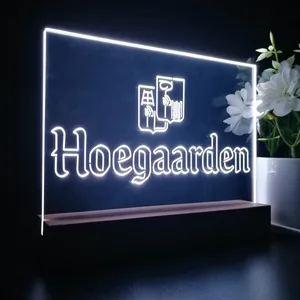Hoegaarden Logo LED Desk Light