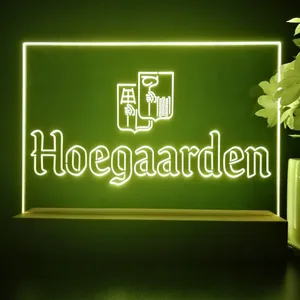 Hoegaarden Logo LED Desk Light