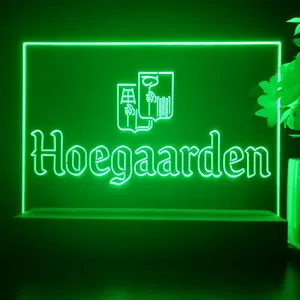 Hoegaarden Logo LED Desk Light