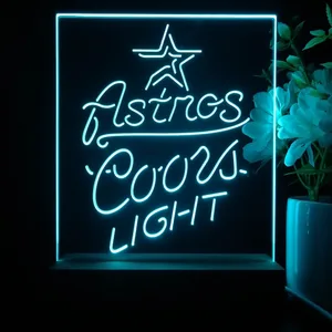 Houston Astros Coors Light LED Desk Light