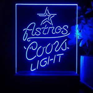 Houston Astros Coors Light LED Desk Light