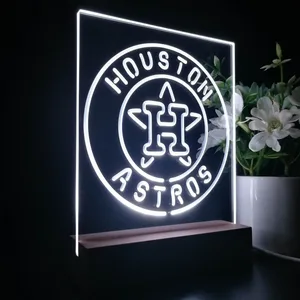 Houston Astros Logo 1 LED Desk Light - Legacy Edition