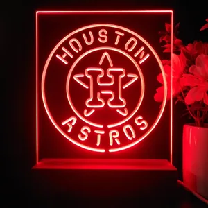 Houston Astros Logo 1 LED Desk Light - Legacy Edition