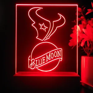 Houston Texans Blue Moon LED Desk Light