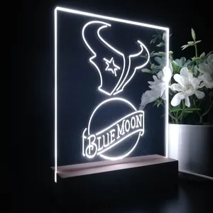 Houston Texans Blue Moon LED Desk Light
