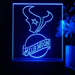 Houston Texans Blue Moon LED Desk Light