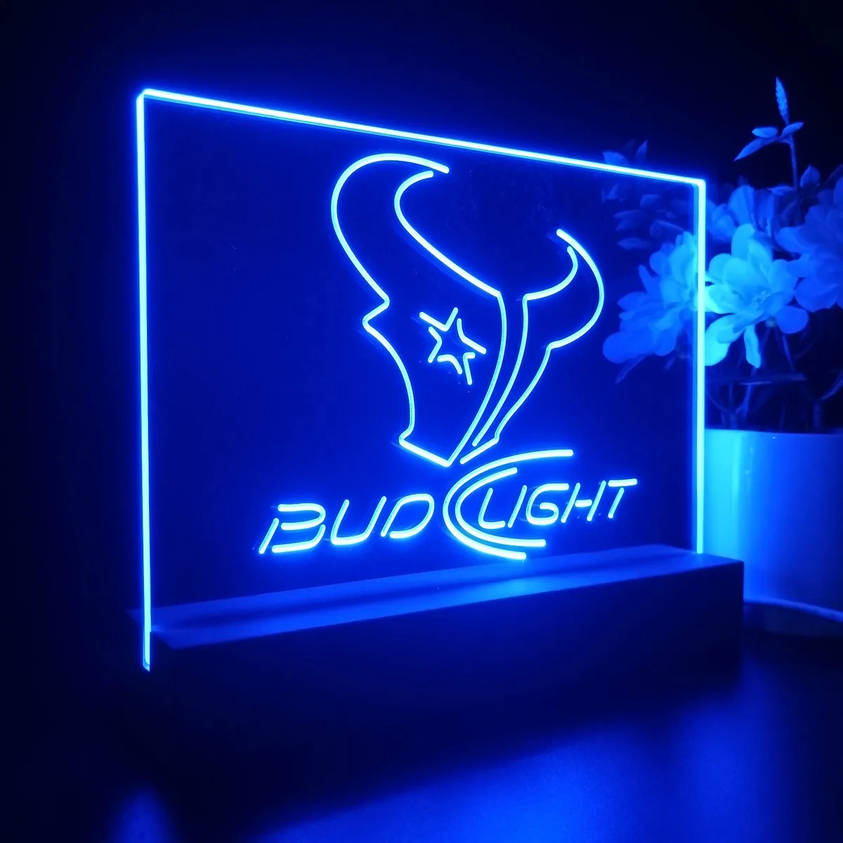 Houston Texans Bud Light LED Desk Light
