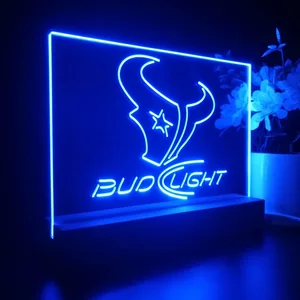 Houston Texans Bud Light LED Desk Light