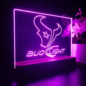 Houston Texans Bud Light LED Desk Light